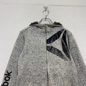 Reebok ジップアップ プリント スウェッ...の詳細画像1