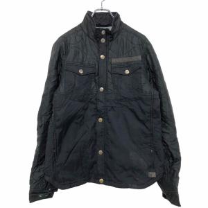 SPIEWAK ナイロンジャケット M ブラック フルジップ マルチポケット