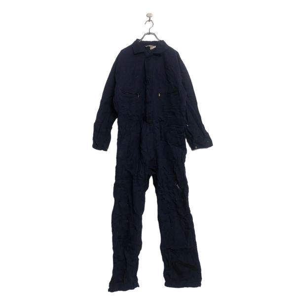 KEY 長袖 つなぎ W42 キー ネイビー メキシコ製 ワークウェア 作業服 古着卸 アメリカ仕入...