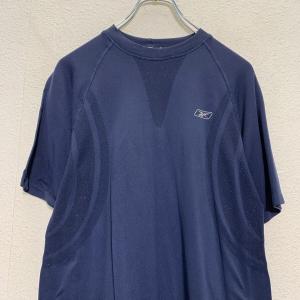 Reebok 半袖 ロゴTシャツ L〜 ネイビ...の詳細画像1
