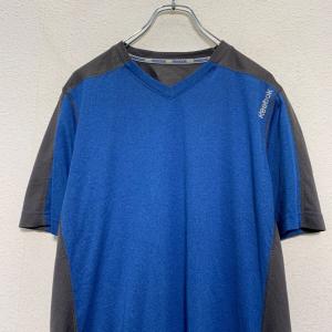 Reebok 半袖 ロゴTシャツ L〜 ブルー...の詳細画像1
