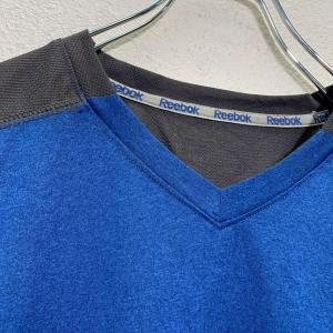 Reebok 半袖 ロゴTシャツ L〜 ブルー...の詳細画像4