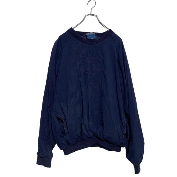 SUNDERLAND OF SCOTLAND ナイロン プルオーバー M ネイビー スコットランド製...