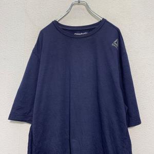 Reebok 半袖 ロゴTシャツ 2XL ネイ...の詳細画像1