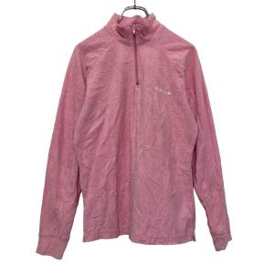 Reebok フリース ジャケット リーボック キッズ L ピンク アウトドア フルジップ 古着卸 アメリカ仕入 a608-5835