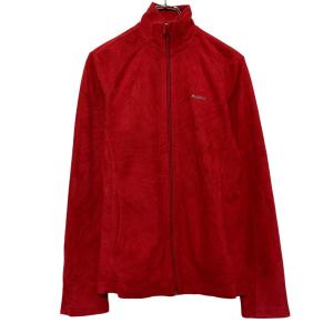 Reebok フリース ジャケット リーボック キッズ S レッド フルジップ アウトドア 古着卸 アメリカ仕入 a609-5567