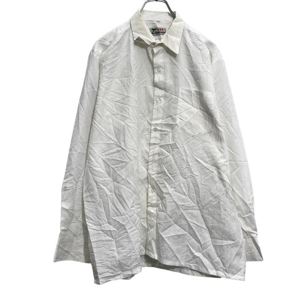 BEST WAY 長袖 ウェスタンシャツ L~ ブルー デニム素材 スナップボタン ポケット 古着卸...