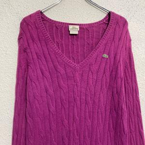 LACOSTE コットンニット セーター XL...の詳細画像2