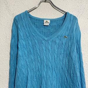 LACOSTE コットンニット セーター L~...の詳細画像2