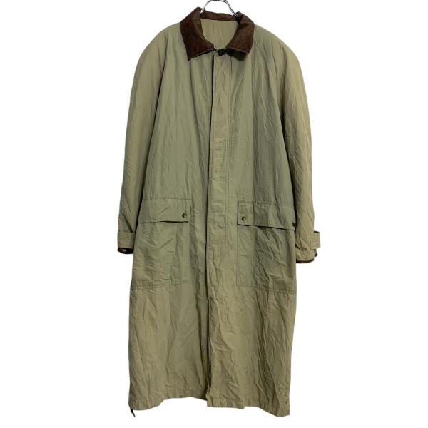 Timberland コート M ベージュ ティンバーランド スナップボタン 90s 襟 切替 秋冬...