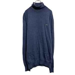 LACOSTE ニット セーター L~ ネイビー ラコステ ハイネック 古着卸 アメリカ仕入 a703-5362