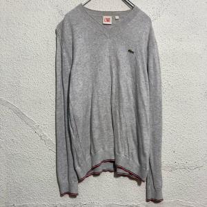 LACOSTE コットンニット セーター M~...の詳細画像1