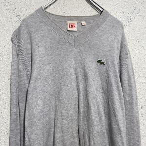 LACOSTE コットンニット セーター M~...の詳細画像2