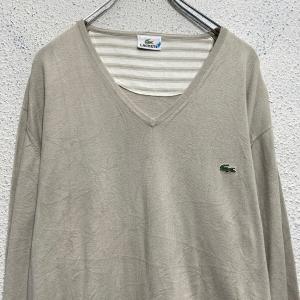 LACOSTE コットンニット セーター XL...の詳細画像2