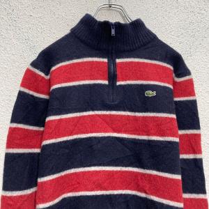 LACOSTE ニット セーター M~ レッド...の詳細画像2
