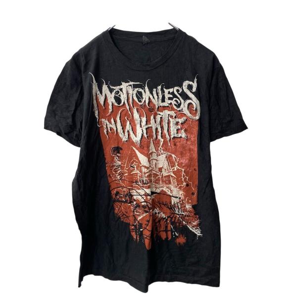 TULTEX MOTIONLESS IN WHITE 半袖 プリントTシャツ M ブラック モーショ...