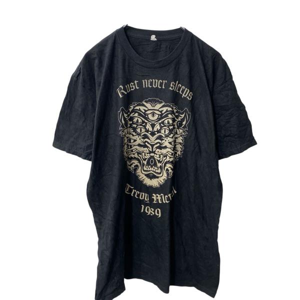ALSTYLE Rust Never sleeps 半袖 プリントTシャツ L ブラック ラストネバ...