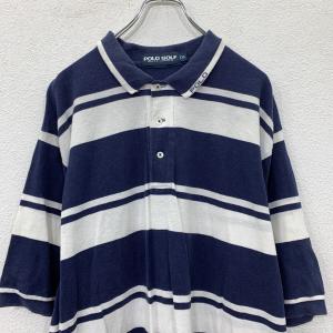 POLO GOLF 半袖 ボーダー ポロシャツ...の詳細画像1