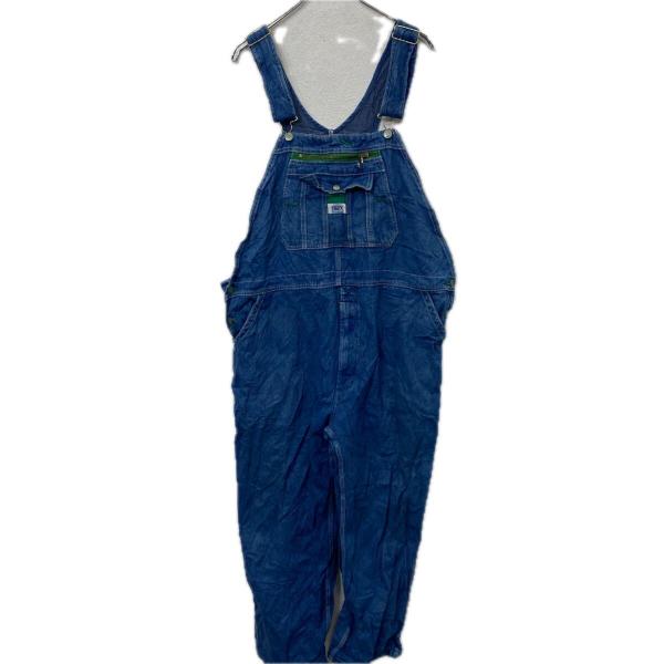 KEY デニムオーバーオール W44 ブルー キー ワークウェア サロペット 作業着 古着卸 アメリ...