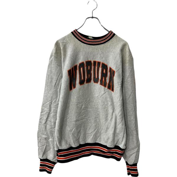 USA製 NORTHWEST KNITTING MILLS ロゴスウェット トレーナー XL グレー...