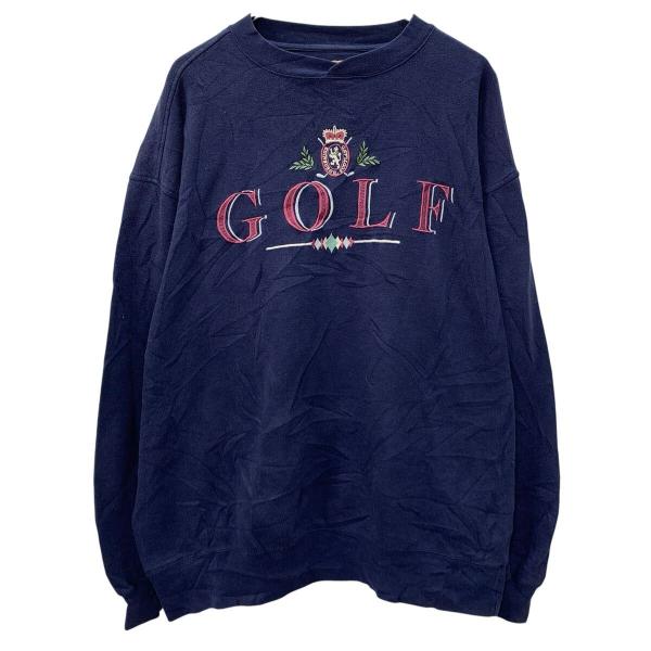 GREAT AMERICAN LAKES &amp; TIMBERS ロゴスウェット トレーナー LARGE...