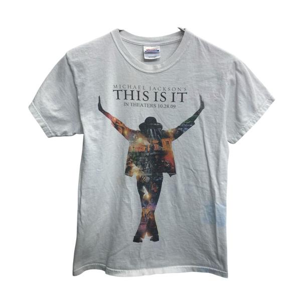 00s Hanes Michael Jackson 半袖 プリントTシャツ S ホワイト ヘインズ ...