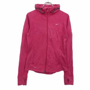 NIKE ジャージ レディース S ピンク ナイキ スポーツ ドライフィット 指穴開き 古着卸 アメリカ仕入 t2107-3474｜voxtrading9