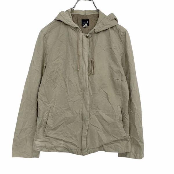 GAP ジップアップ パーカー レディース S ベージュ ギャップ 古着卸 アメリカ仕入 t2111...