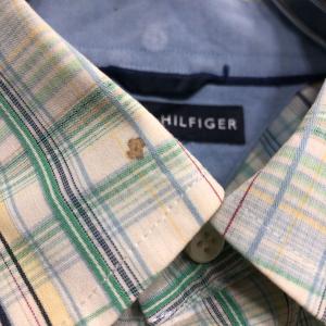 TOMMY HILFIGER 半袖 チェックシ...の詳細画像3