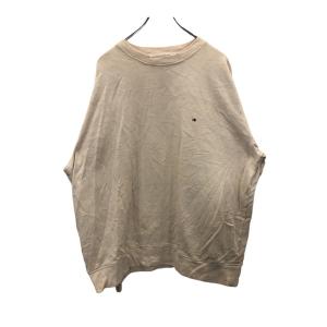TOMMYHILFIGER ロゴスウェット XLサイズ トミーヒルフィガー イエロー 古着卸 アメリカ仕入 t2208-4024