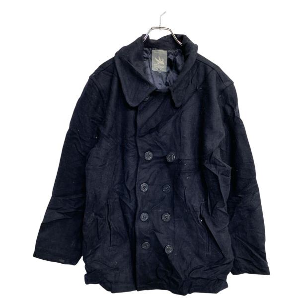 SPIWAK ピーコート XLサイズ スピワック ダークネイビー 古着卸 アメリカ仕入 t2412-...