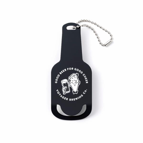 オリジナル 栓抜きキーホルダーB クラフビール 地ビール ボイジャーブルーイング