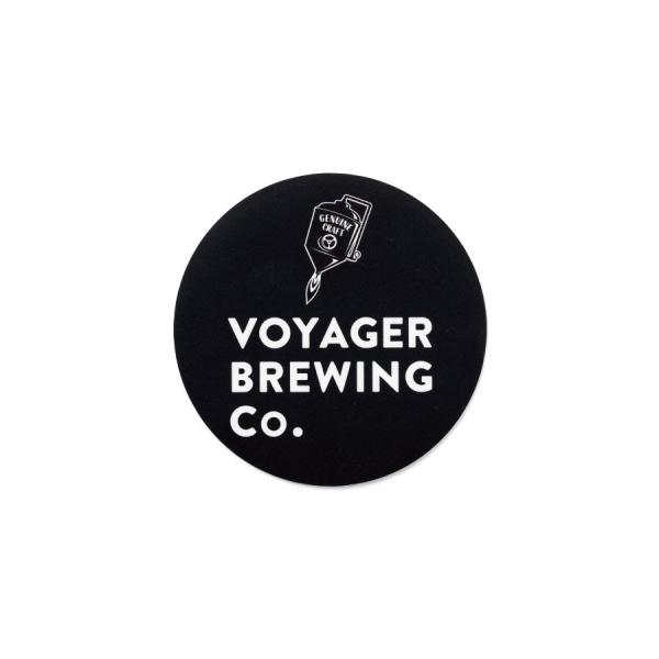 オリジナル ステッカー サークル 円型 クラフビール 地ビール ボイジャーブルーイング