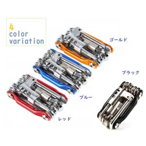 自転車工具セット ミニ 11工具 マルチツール ロードバイク