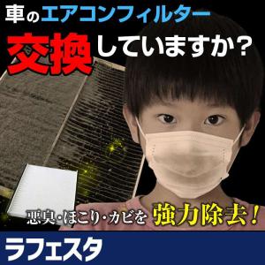 エアコンフィルター ラフェスタ B30系 AY684/5-NS009 純正交換用 花粉対策に 日産 定形外郵便送料無料｜vs1