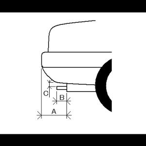 マフラーカッター 180SX 2本出し シルバ...の詳細画像2