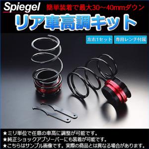 シュピーゲル スプリング 車高調専用 ダイハツ用リアショート