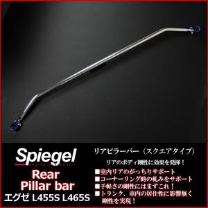 コペン（L880K） モノコックバーフロアーサポートバー（左右２本セット） シュピーゲル モノコックバー フロア サイド (左右2本セット) コペン