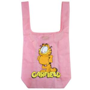 GARFIELD ガーフィールド ショッピングバッグ (ピンク) エコバッグ サブバッグ 猫 グッズ かわいい スーパー コンビニ｜vs66ctn