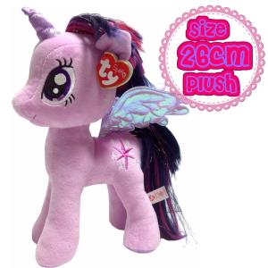 マイリトルポニー Ty ビーニーベイビーズ Lサイズ 26cm ぬいぐるみ (トワイライトスパークル) パープル 紫 マスコット My Littly Pony MLP グッズ