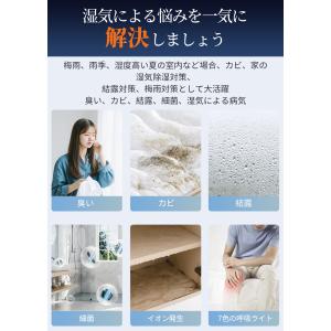 除湿機 衣類乾燥 3L大容量 最大1000ml...の詳細画像1