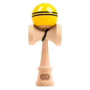 【送料無料】けん玉　KENDAMA USA　KZN780　KAIZEN3.0 改善3.0　シフトシェイプ　シフトダッシュ　チャージ　グロス　イエロー×ブラック｜vsbigfield