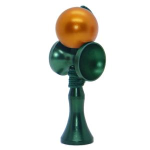 送料無料(定形外発送)】 けん玉 メタルミニけん玉62mm ブラック