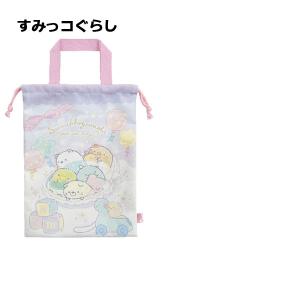 メール便送料無料 キャラクター 持ち手付き巾着...の詳細画像5