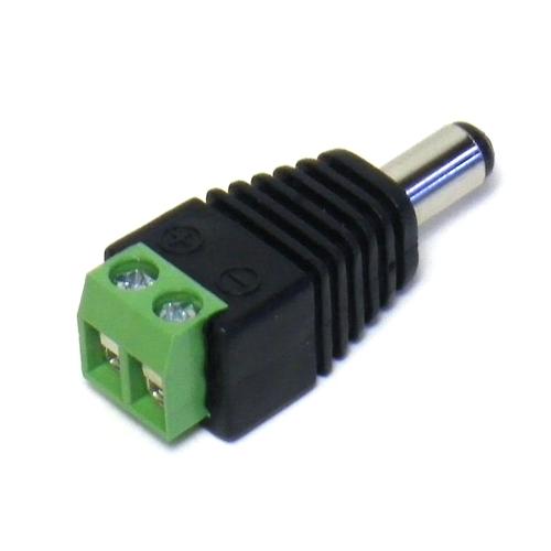 DCプラグ 5.5/2.1mm （ネジ端子式）
