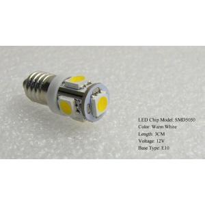 LED豆電球 DC12V 電球色 5LED 口...の詳細画像5