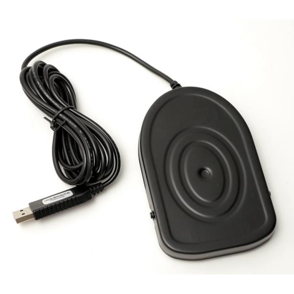 USBフットスイッチ（シングル） FS2019UA メタルフットスイッチ