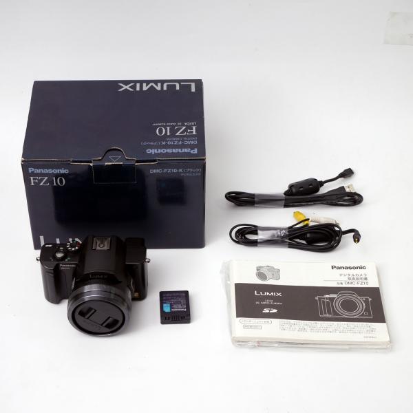 【中古】Panasonic DMC-FZ10 ブラック