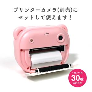 プリンターカメラ専用 交換用感熱紙(シール3本)の詳細画像1