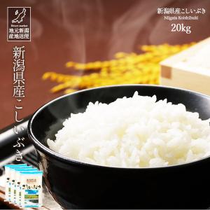 コシヒカリ お米 20kg 白米 送料無料 令和7年産 新潟県産コシヒカリ